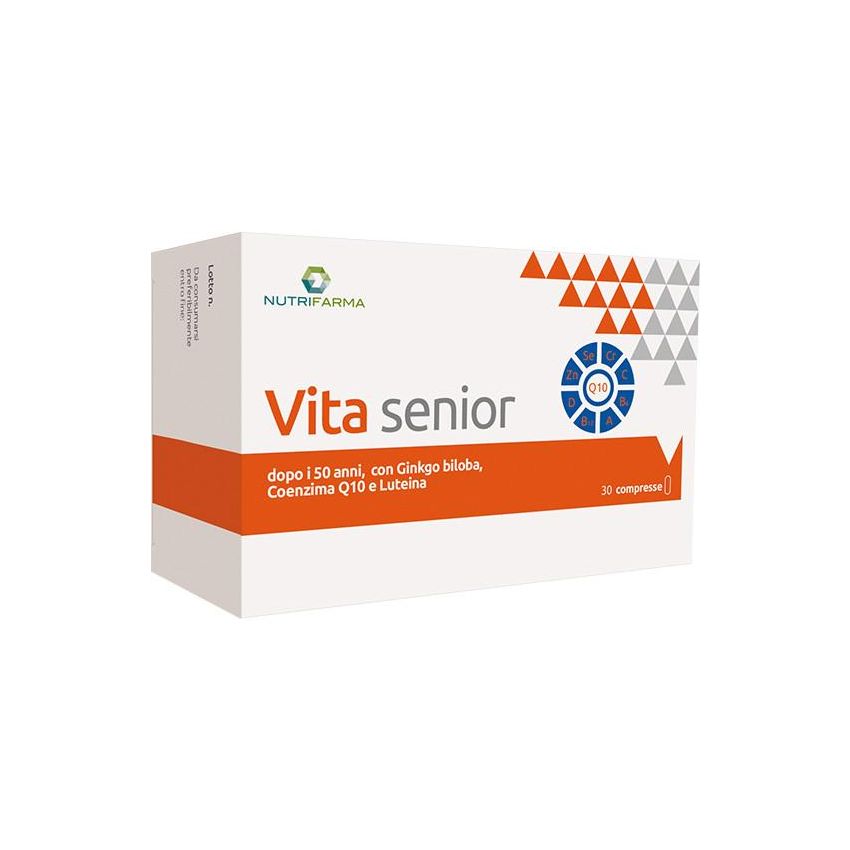 Vita Senior - Supplemento Nutrizionale in 30 Compresse per Anziani