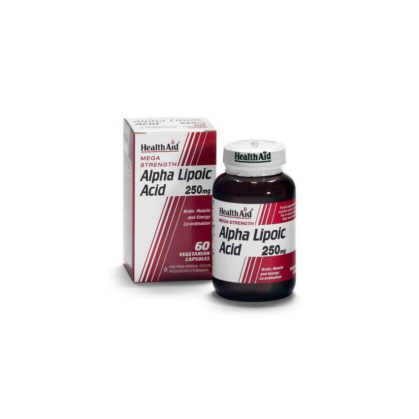 Healthaid Alfa Acido Lipidico - Integratore Alimentare - 60 Capsule