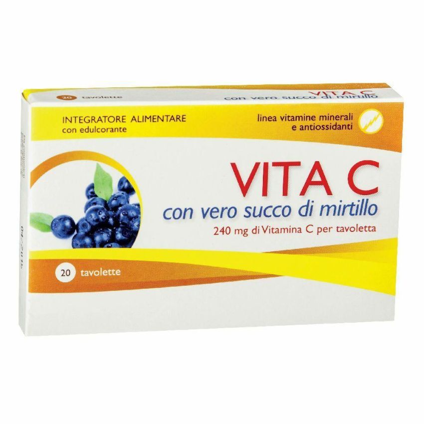Masticabili Compresse di Vitamina C da 20 Pezzi