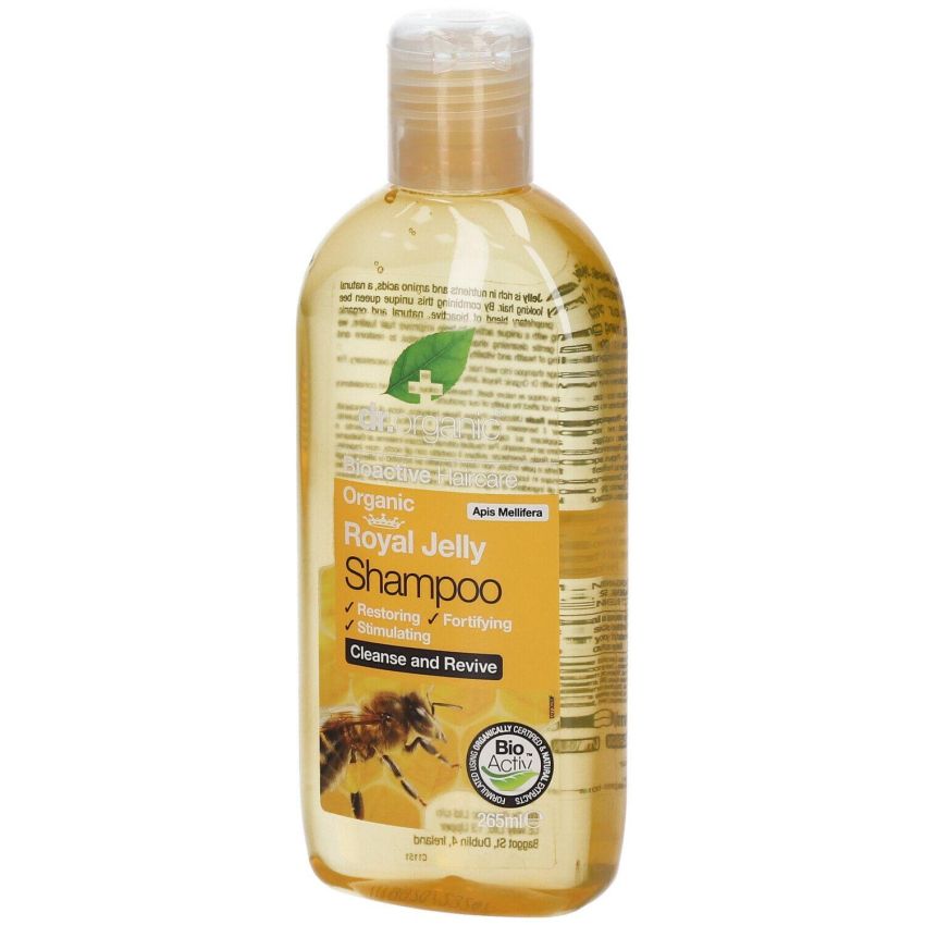 Dr. Organic Shampoo con Pappa Reale Nutriente