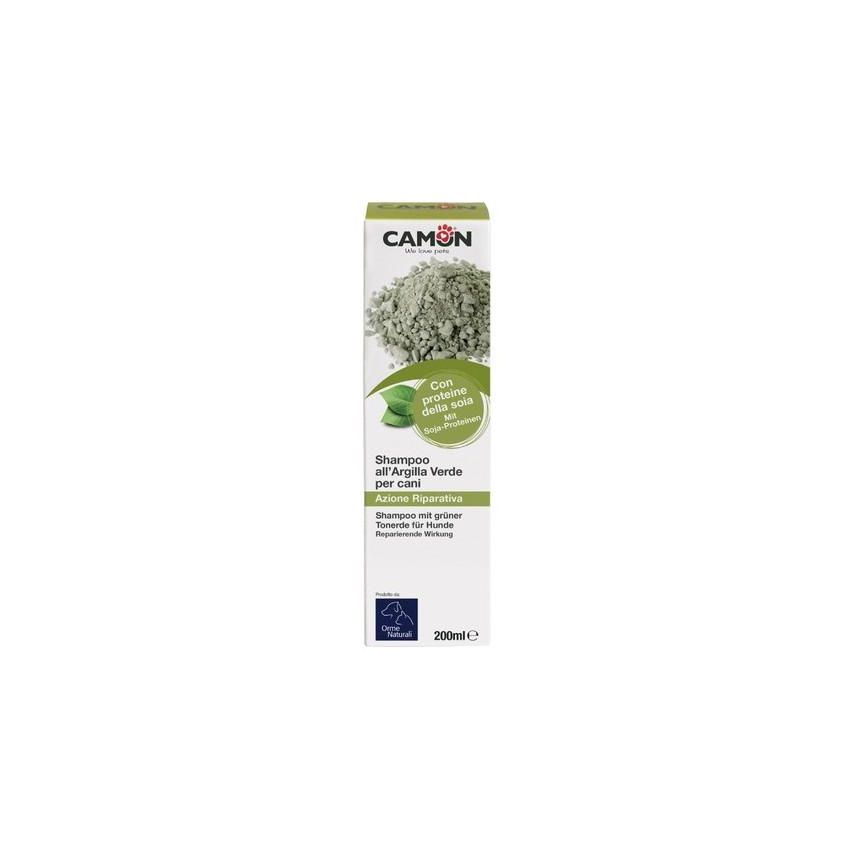 Camon Argilla Verde - Shampoo Naturale per Cani e Gatti, 200ml
