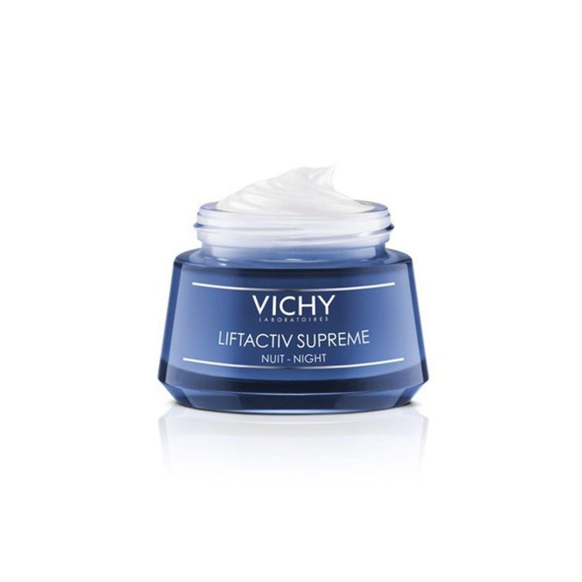 Vichy Liftactiv Supreme Crema Viso Notte Rigenerante e Lenitiva - 50ml