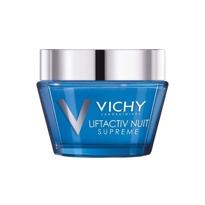 Vichy Liftactiv Supreme Crema Viso Notte Rigenerante e Lenitiva - 50ml
