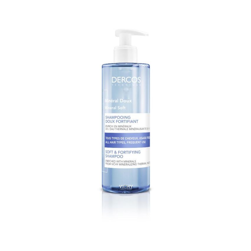 Vichy Dercos Shampoo Minerale Fortificante e Dolce, 400ml