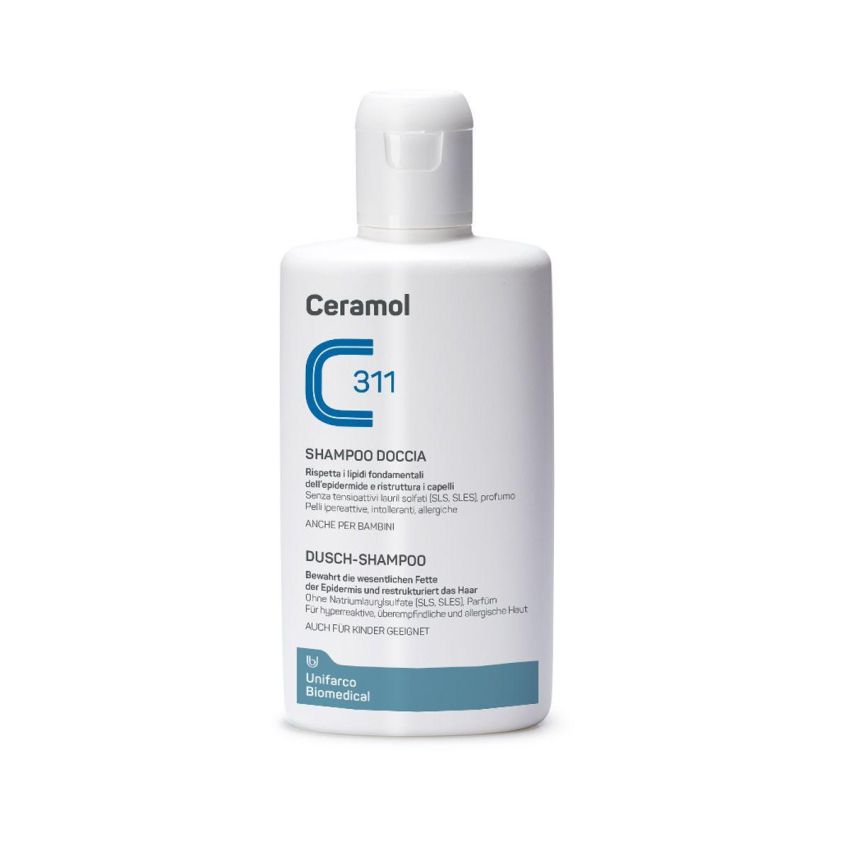 Ceramol 200ml Shampoo e Doccia 2-in-1