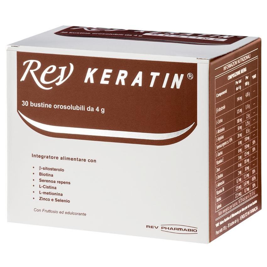 Revitalizzante Keratina in 30 Bustine - Rev