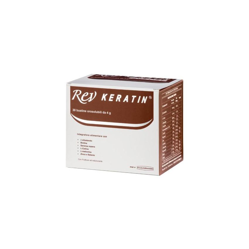 Revitalizzante Keratina in 30 Bustine - Rev