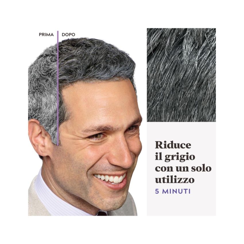 Touch of Gray Trattamento Graduale per Capelli Grigi - Nero