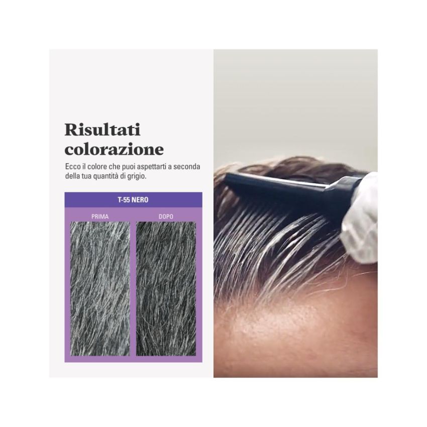 Touch of Gray Trattamento Graduale per Capelli Grigi - Nero
