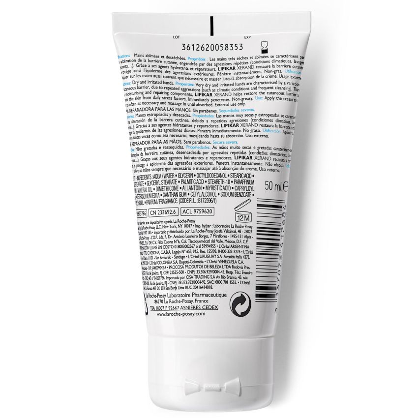 La Roche-Posay Lipikar Crema Protettiva Idratante 50 ml