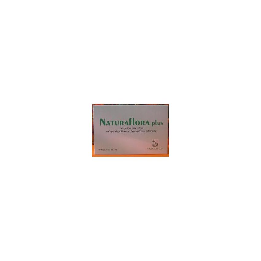 NaturaFlora Plus - Integratore Naturale Digestivo, 60 Capsule