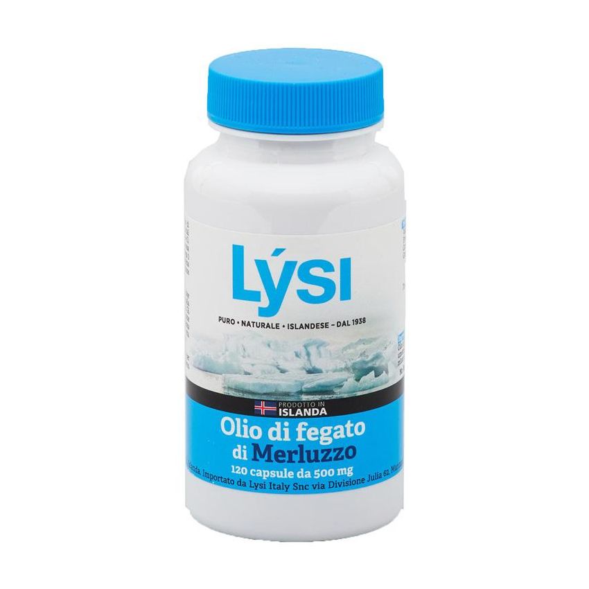 Lysi Olio di Fegato di Merluzzo - 120 Capsule Nutrienti
