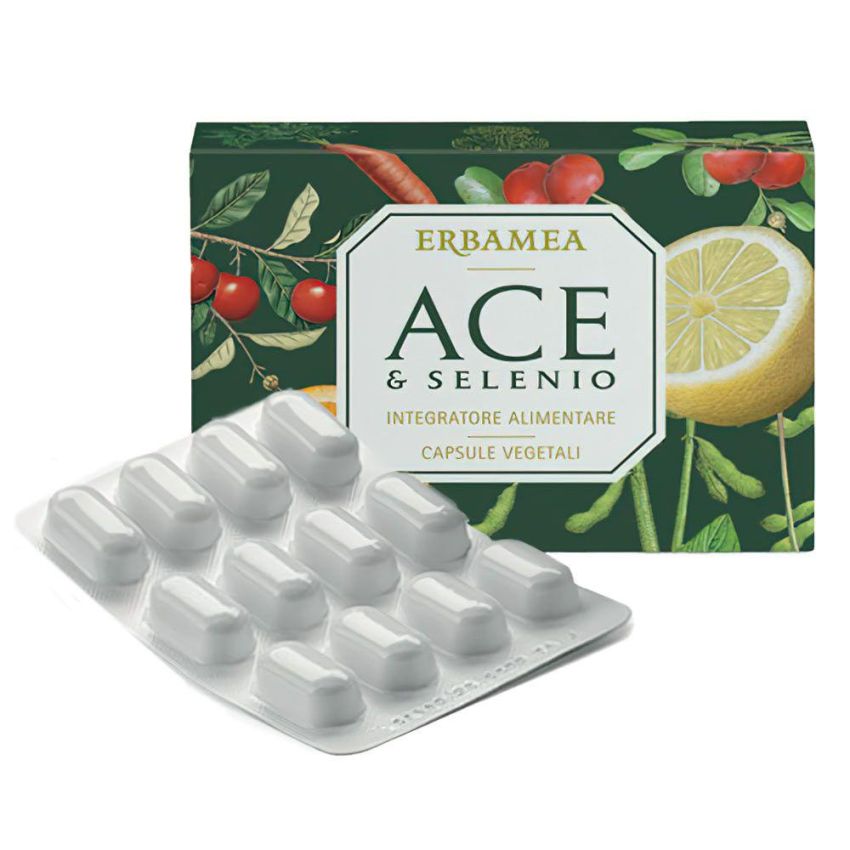24 Capsule Vegetali di Vitamina ACE e Selenio