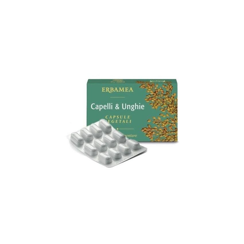 Erbamea Capelli&Unghie - 24 Capsule Vegetali