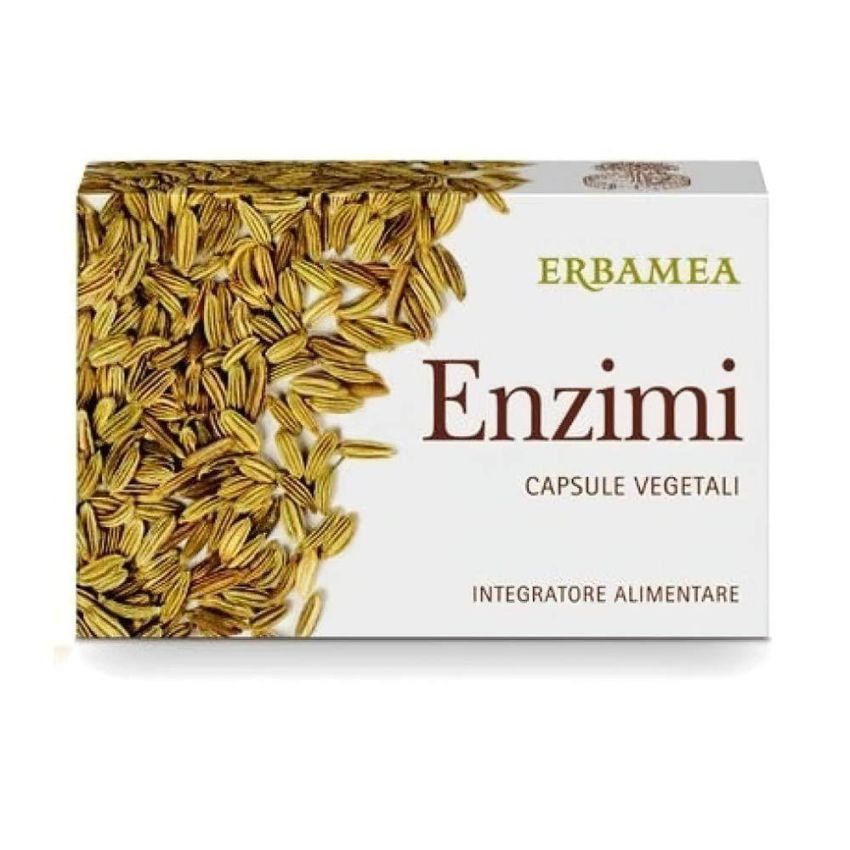 Enzimi Digestivi in 24 Capsule Vegetali