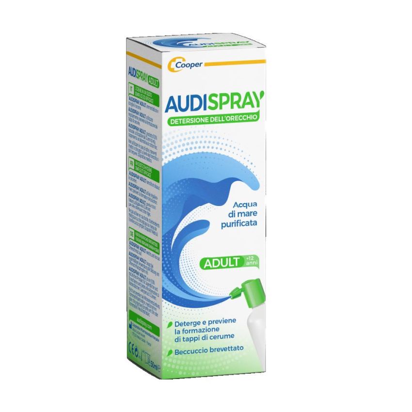 Audispray Soluzione Auricolare senza Gas per Adulti, 50ml