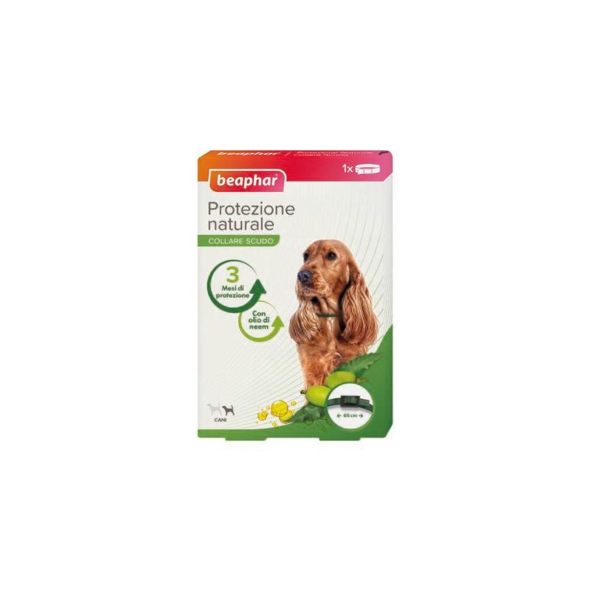 Collare Antiparassitario Naturale Beaphar per Cani Piccola/Media Taglia, 65cm