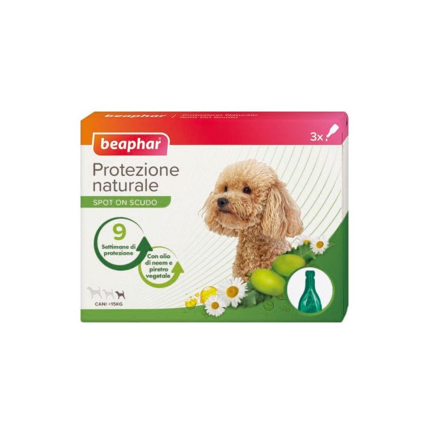 Beaphar Spot On - Soluzione Antiparassitaria Naturale per Cani Piccoli