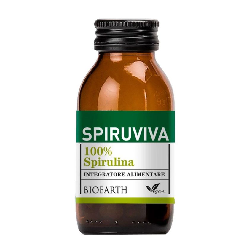 Spiruviva - 180 Compresse di Spirulina Nutriente