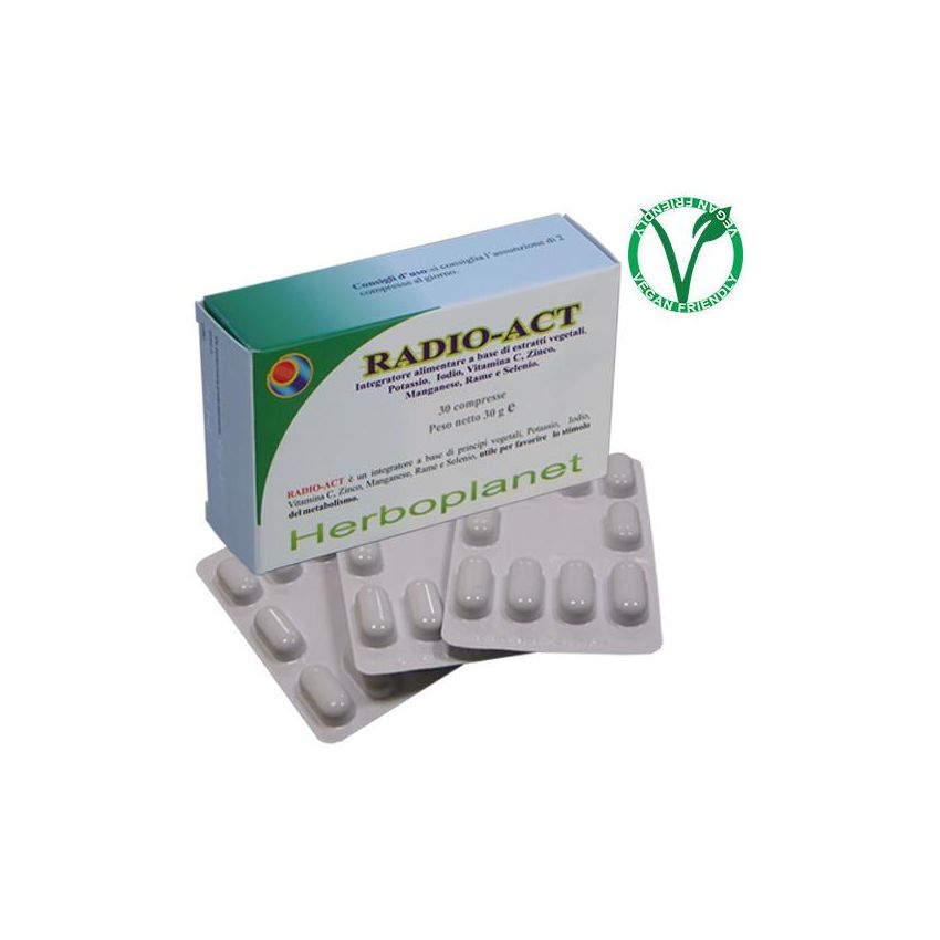 Radio Act 30g - Integratore Alimentare in 30 Compresse