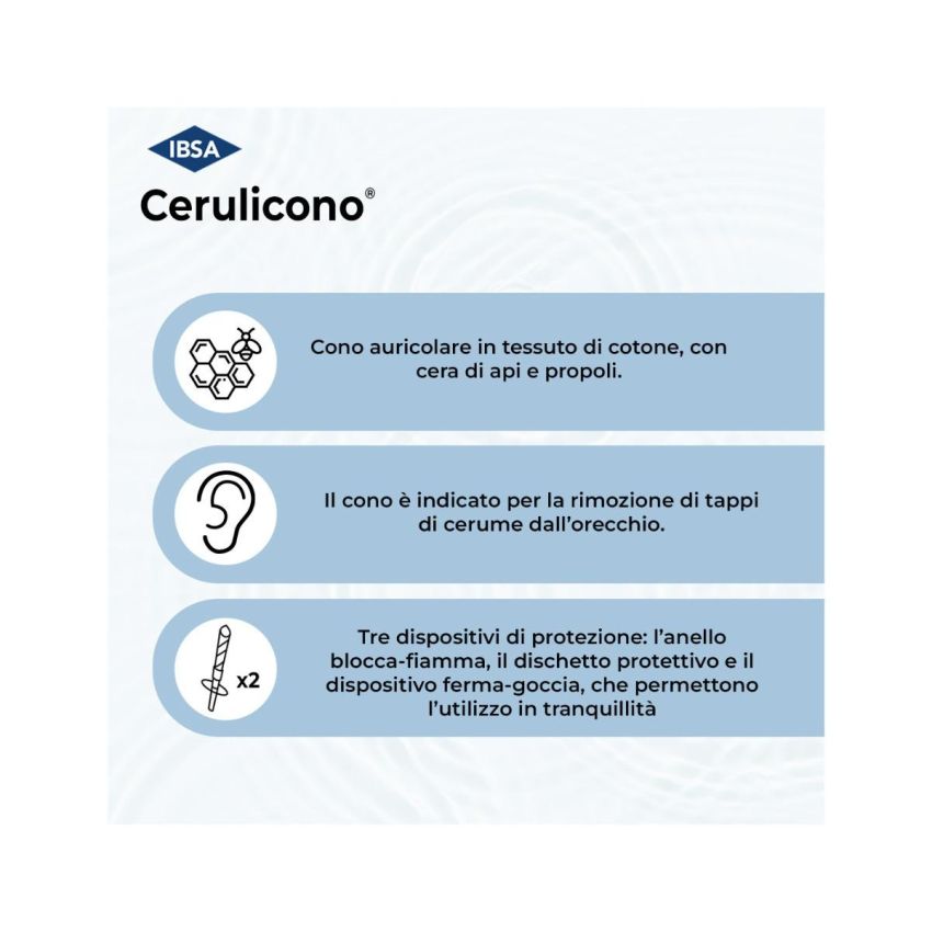 Set di 2 Coni Auricolari Cerulicono