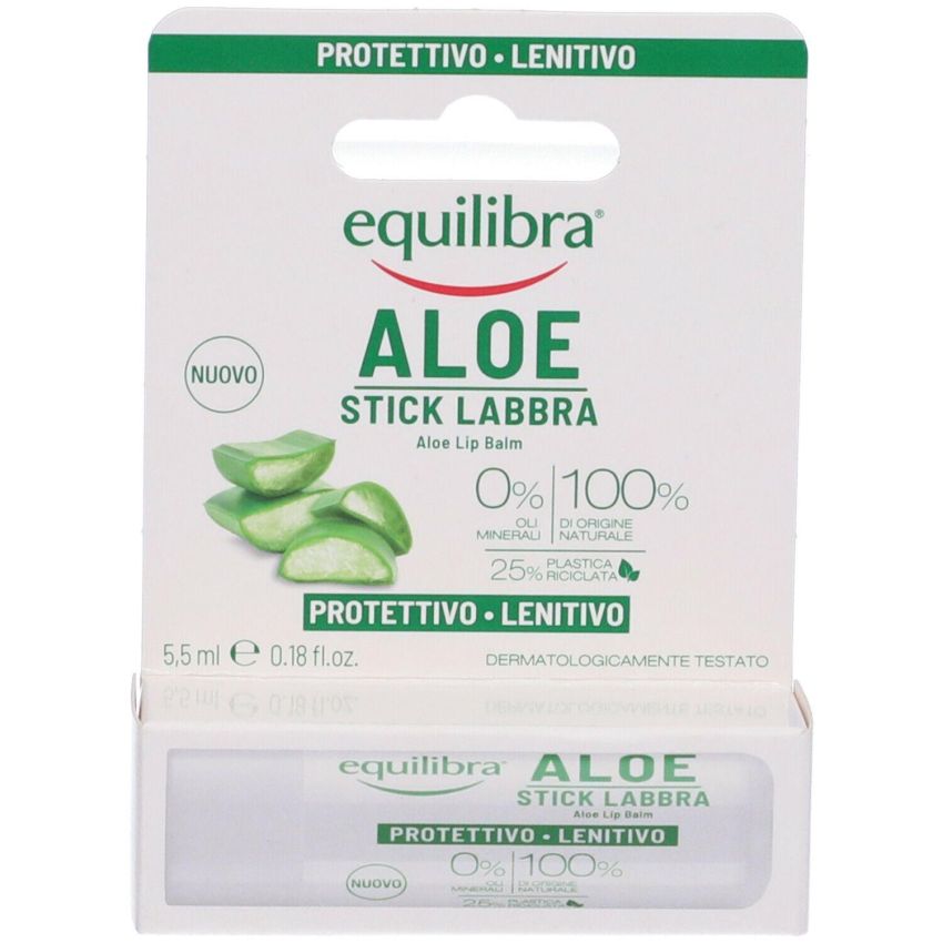 Stick Labbra Equilibra Aloe - Idratante e Protettiva 5,5ml
