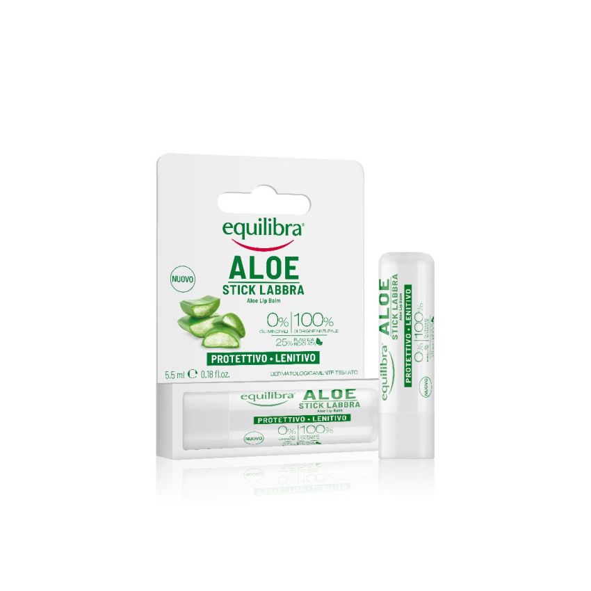 Stick Labbra Equilibra Aloe - Idratante e Protettiva 5,5ml
