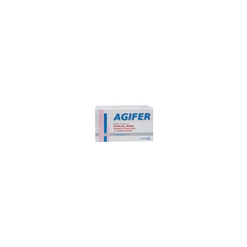 Agifer 12 stick da 15ml - Integratore Alimentare