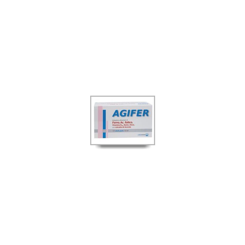 Agifer 12 stick da 15ml - Integratore Alimentare