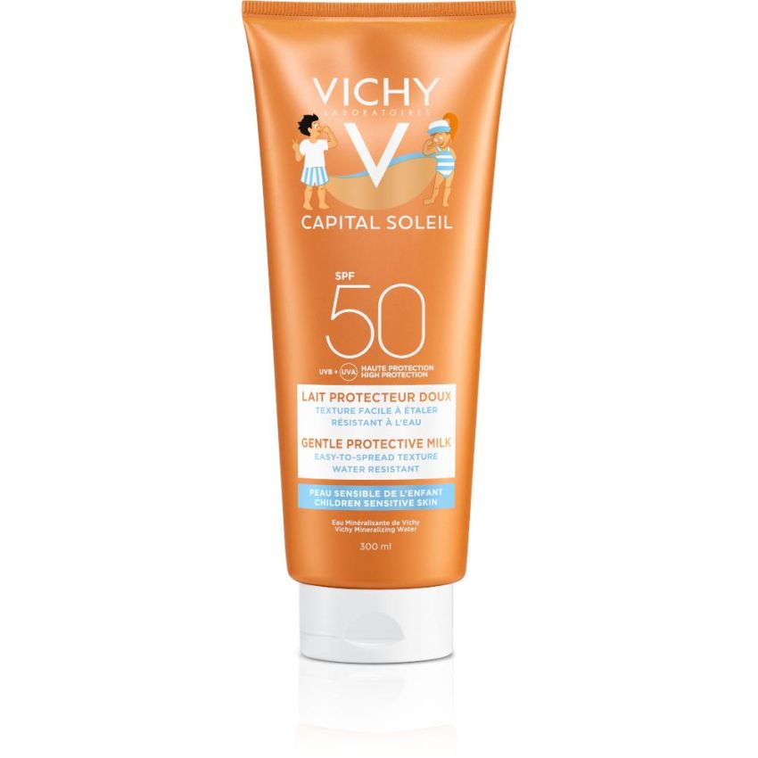 Vichy Capital Soleil Latte Protettivo Delicato SPF50 per Bambini - 300ml