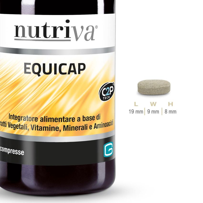 Nutriva Equicap - Integratore Alimentare con 30 Compresse
