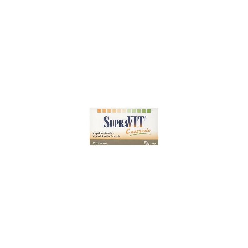 Supravit C Naturale - Compresse Masticabili di Vitamina C - 30 compresse