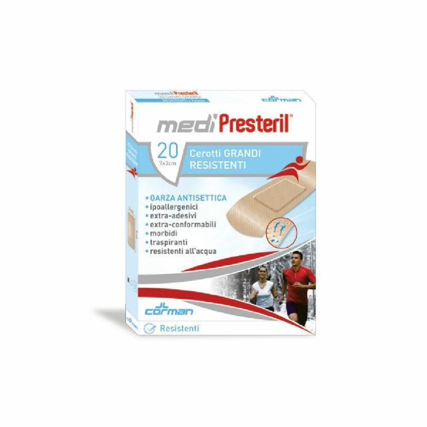 Cerotti Medipresteril Resistenti 7x3cm - Confezione da 20 Pezzi