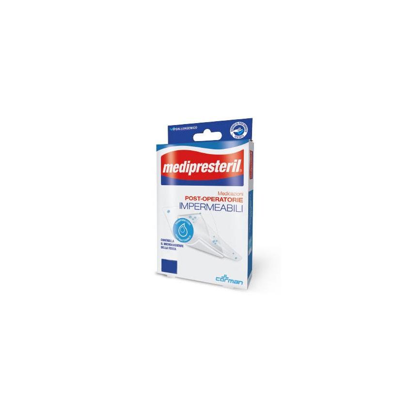 Medipresteril Set di 4 Medicazioni Post-Operatorie Sterili 7,5x10cm
