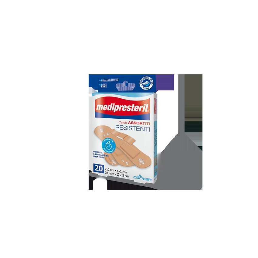 Medipresteril Assortimento di Cerotti Resistenti, 4 Formati