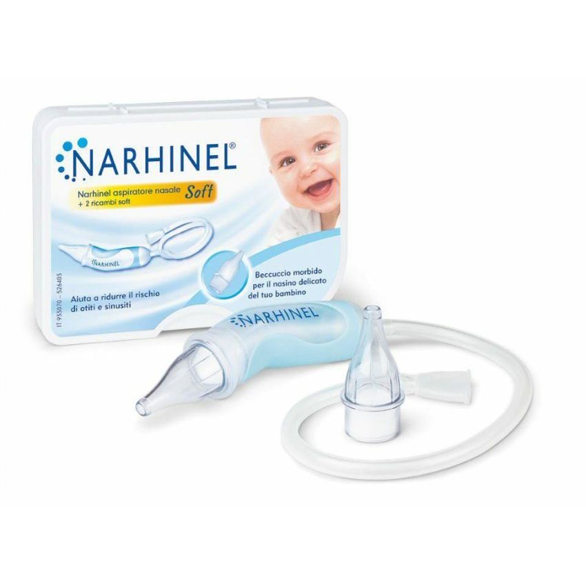 Narhinel Soft Aspiratore Nasale - Singolo Pezzo