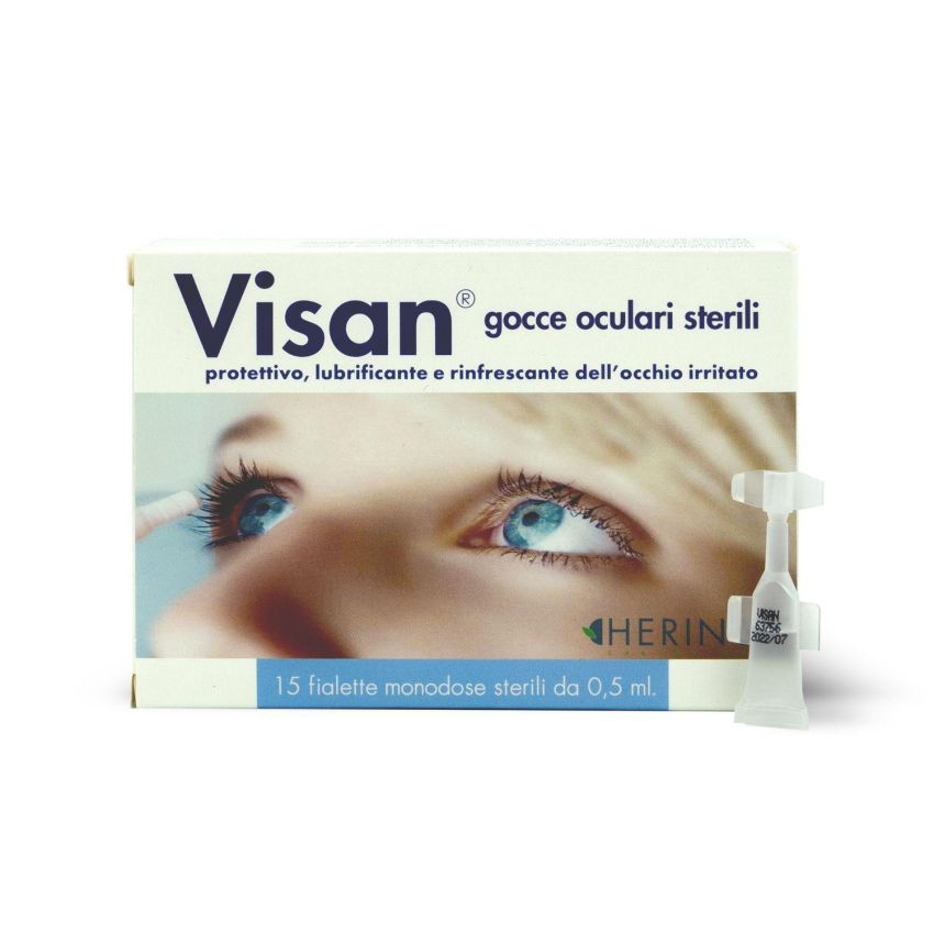 Visan Fiale da 0,5ml per Gocce Oculari - Confezione da 15