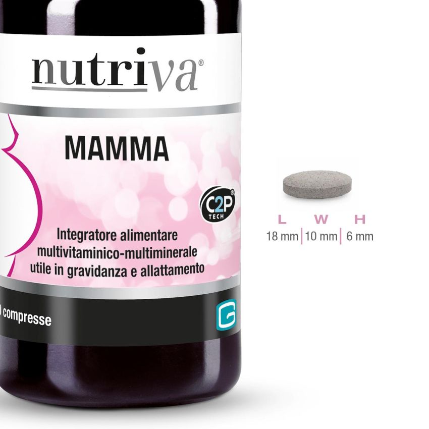 Nutriva Mamma Compresse Multivitaminiche - Confezione da 90