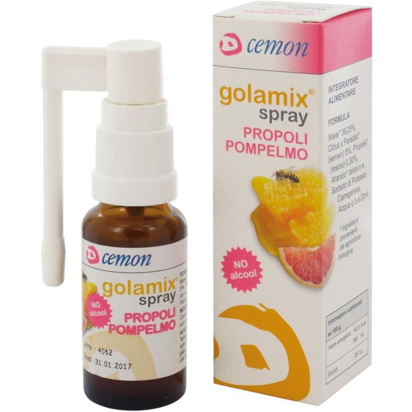 Spray Propoli e Pompelmo Golamix da 20ml