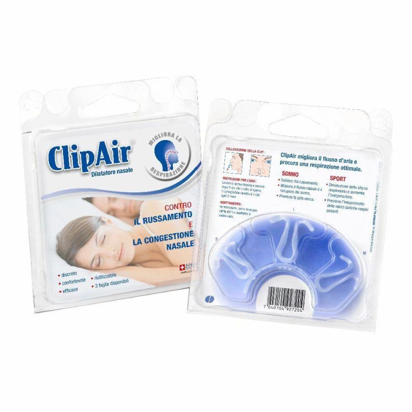 Dilatatore Nasale Clip Air - Set di 3 Pezzi