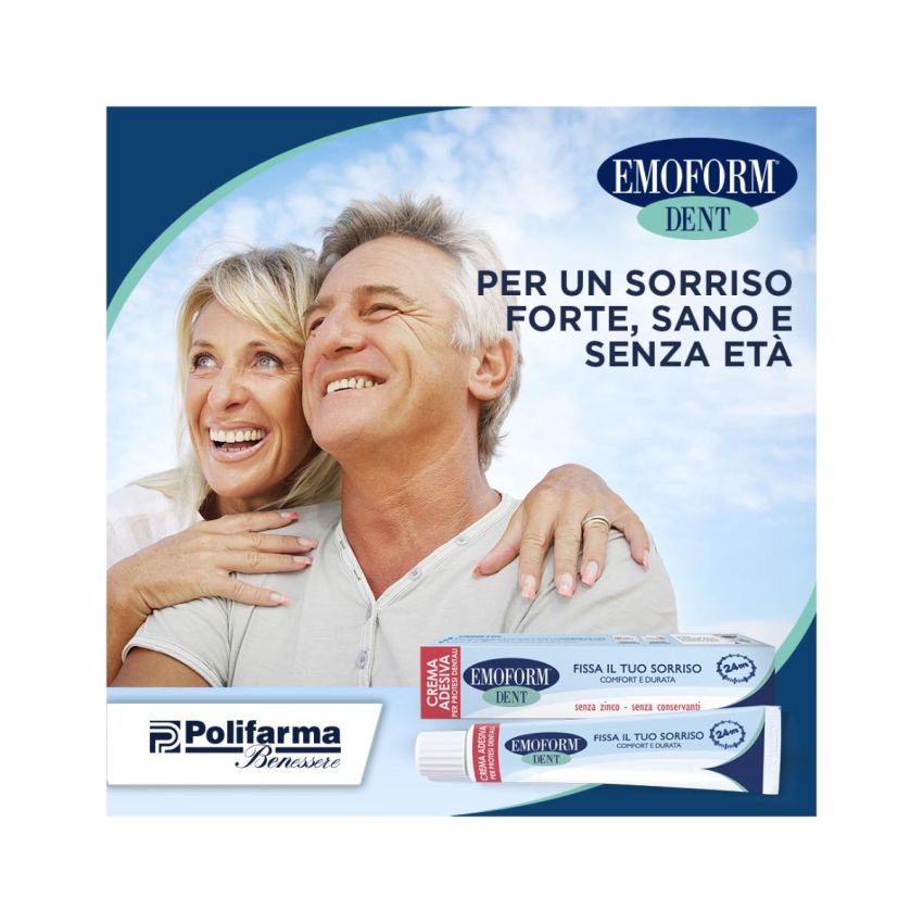 Emoform Crema per Dentiere, 45g