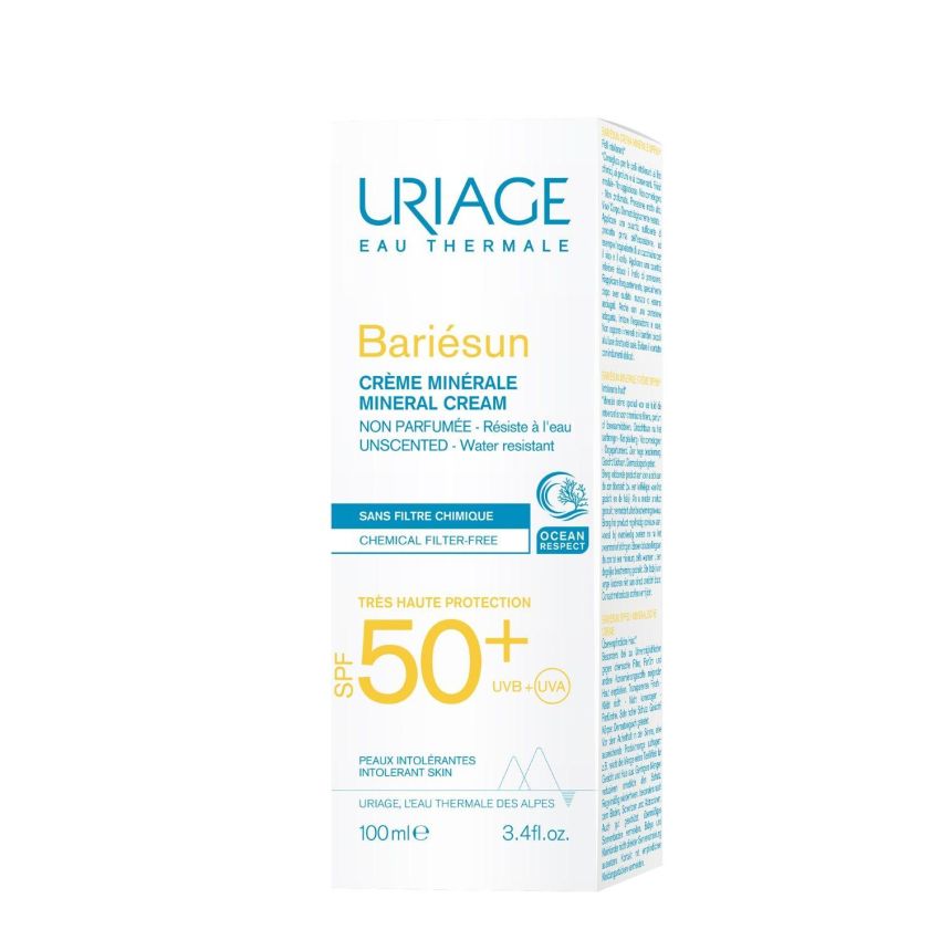 Crema Solare Minerale Uriage Bariesun SPF50+ 100ml