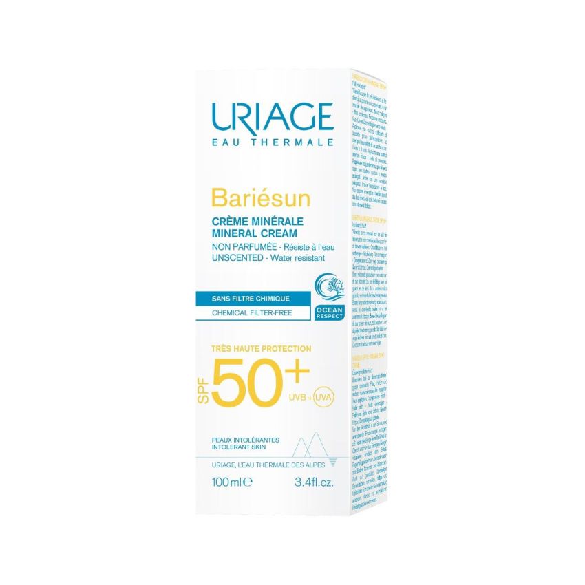 Crema Solare Minerale Uriage Bariesun SPF50+ 100ml