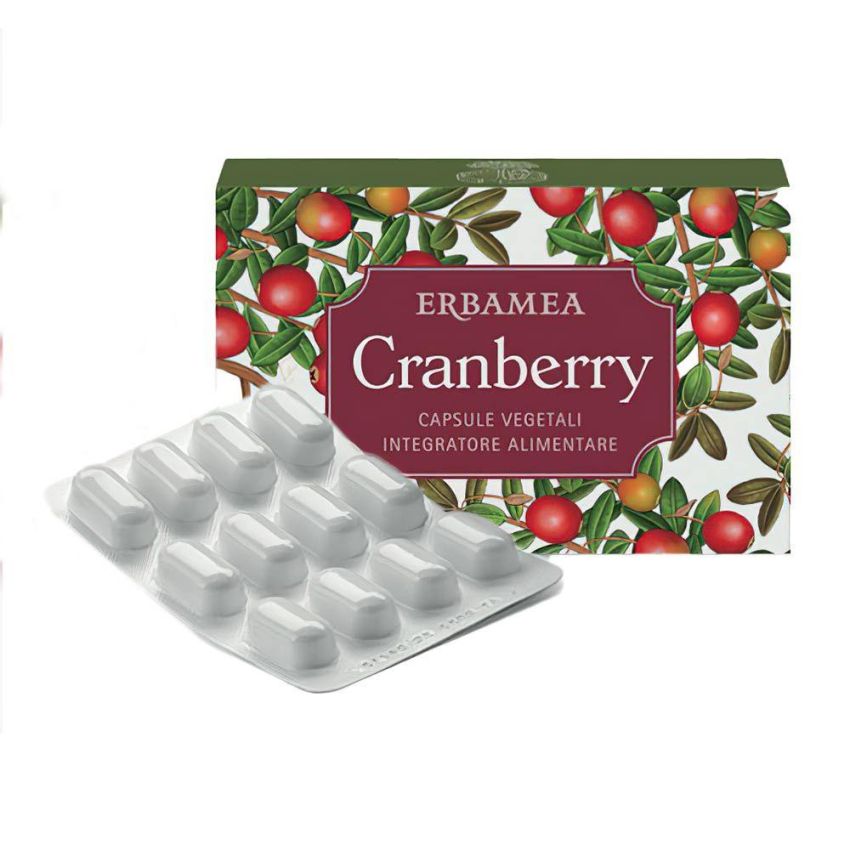 Erbamea Cranberry - 24 Capsule Vegetali Salutari