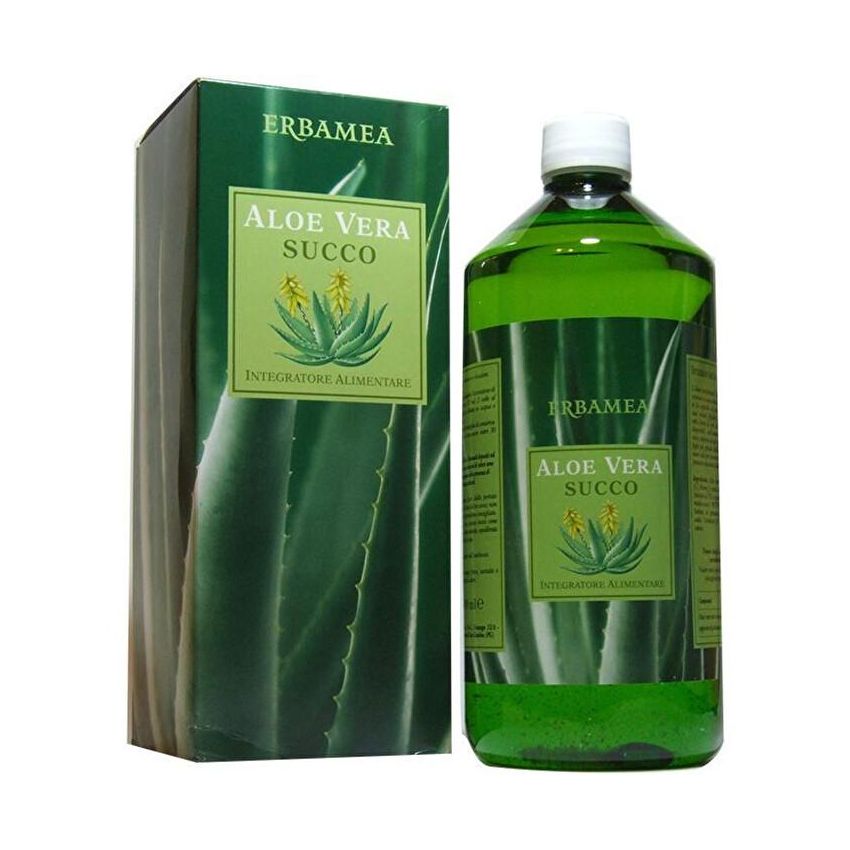 Succo di Aloe Vera Erbamea - Bottiglia da 500ml