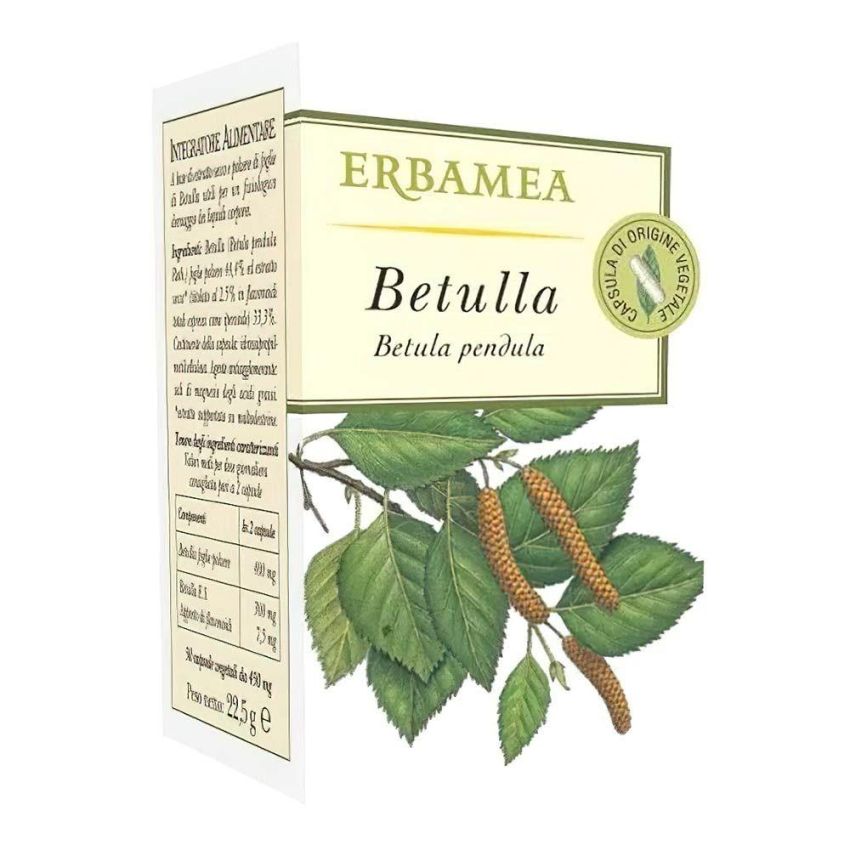Betulla Erbamea - 50 Capsule di Benessere Naturale