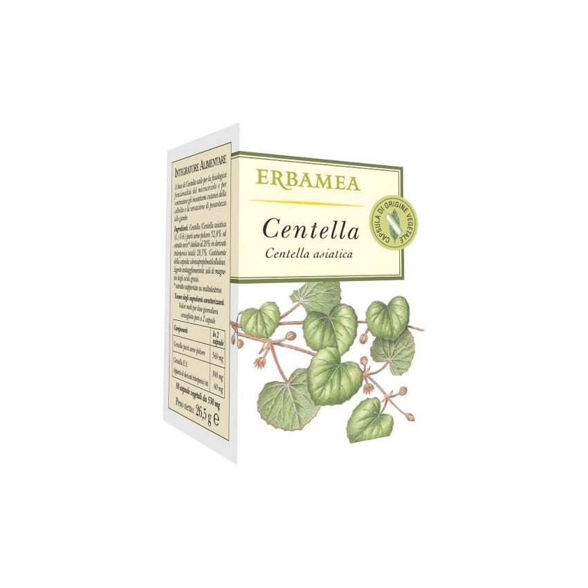 Integratore Naturale Erbamea Centella - 50 Capsule Vegetali