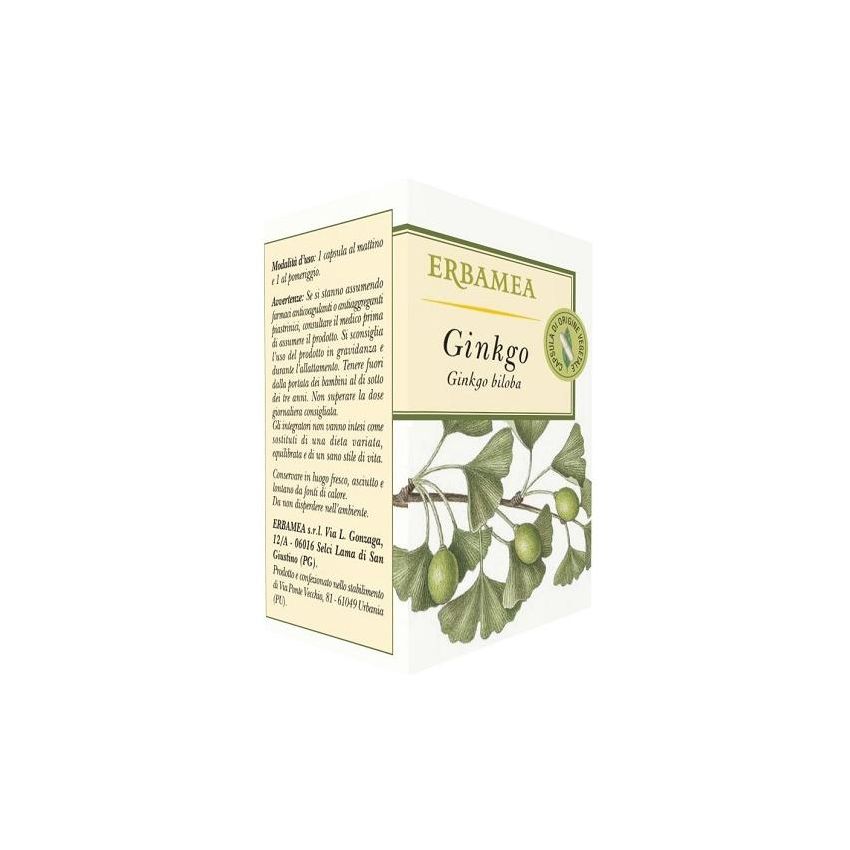 Erbamea Ginkgo Biloba 50 Capsule Vegetali