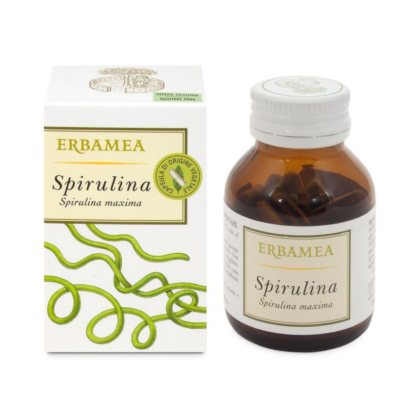 Erbamea Spirulina: 50 Capsule Vegetali