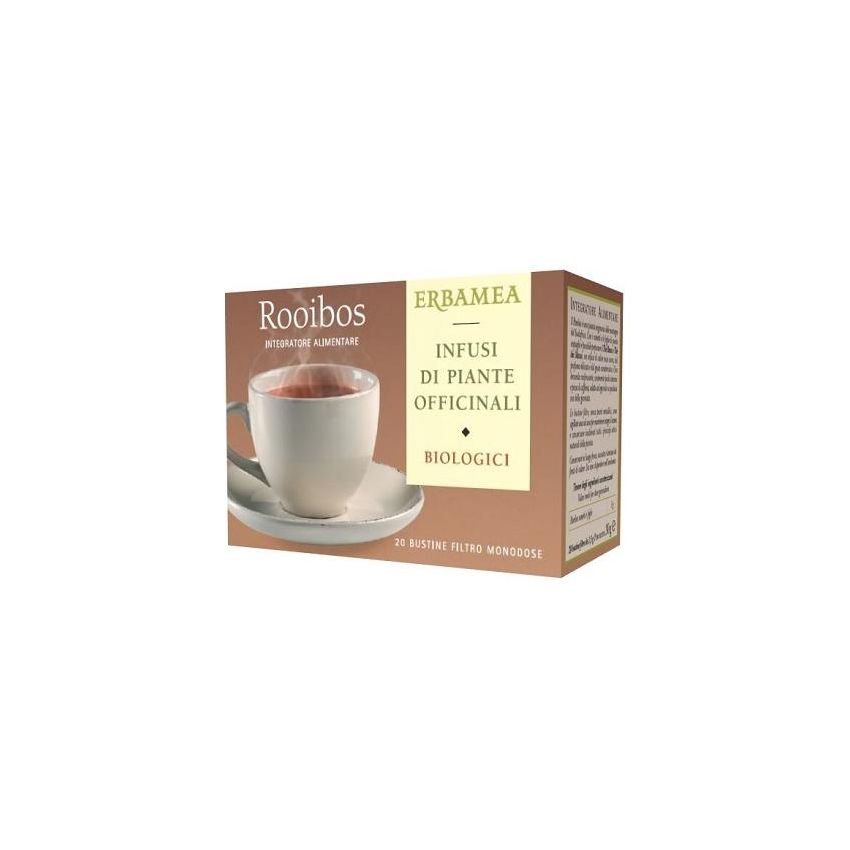 Erbamea Infuso di Rooibos in Bustine Monodose - 20 Pezzi